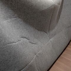 【無料】ラグ 絨毯 Latte ラッテ マイクロファイバー 185×185cm シルバーの画像