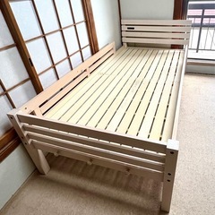 2段ベット一部の画像