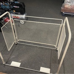 グリーンライフ　エクセルストーブガード　MG-80D型(I)　三方式メッシュタイプ　中古　③の画像