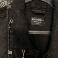 BALENCIAGA PIERCED ジャケット オーバーサイズ ブラックの画像