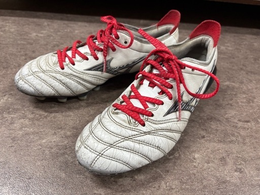 【モレリアネオ3 23.5cm】白 ミズノ サッカースパイク