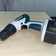 SHINKO　新興製作所　コードレスドライバードリル　CDDS-120CW　電動ドライバー　電動工具　予備バッテリー付　DIY　稼働確認済　中古　③の画像