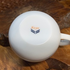 【レトロ洋食器】コーヨー製 コーヒーカップ 2客セット 光洋陶器 アンティーク ビンテージ 良品の画像
