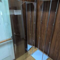 不二貿易 コレクションケース ４段 160cm 背面ミラー 強化ガラスの画像