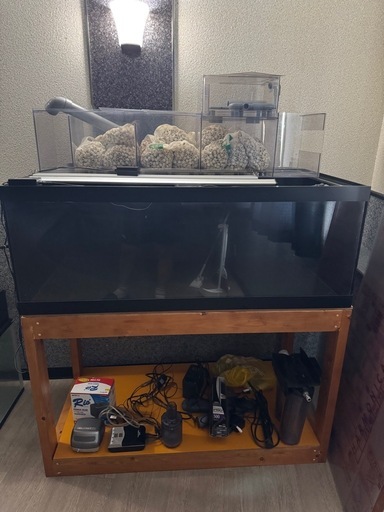 水槽３台セット　アクリル1200×600×450 お得