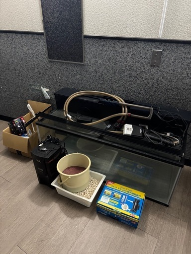 水槽３台セット　アクリル1200×600×450 お得
