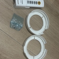 LED シーリングライト　アイリスオーヤマ　CL-RL2 付属品とリモコン付き　中古の画像