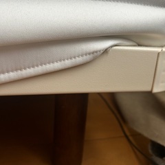 無印良品　脚付ダブルベッドの画像