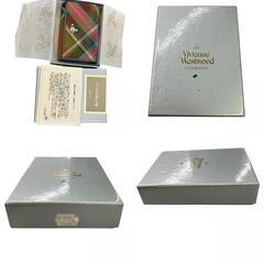 186000 現状品 Vivienne Westwood ヴィヴィアンウエストウッド 財布　オーブチェック 2232 NAPNER  チェック柄　イエロー　レッド　グリーン レディース [1000023064682]の画像