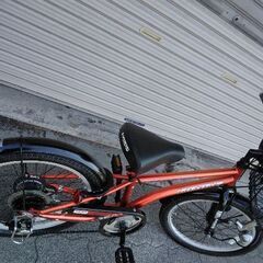 DRIDE[ドライド]BEAT(ビート)20吋 子供自転車 外装6段/オレンジの画像