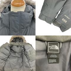 186005 THE NORTH FACE ザ・ノースフェイス ダウンジャケット S グレー ナイロン レディース [1000025352305]の画像