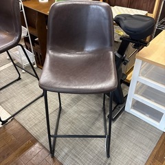 【カウンターテーブル】【カウンターチェア】クリーニング済み【管理番号11609】町の画像