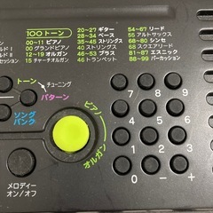 ※決まりました。ジャンク品。CASIO キーボード　楽器の画像