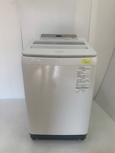 1 Panasonic 8kg洗濯機 2018年製 NA-FA80H5