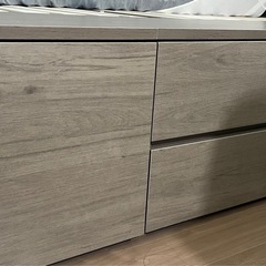 ベッドフレーム セミダブルの画像