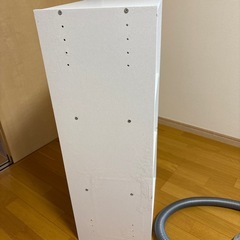 カラーボックス3段　ホワイトの画像