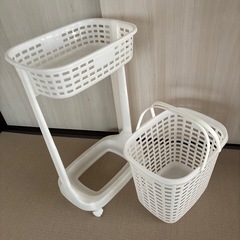 2段　ランドリーバスケットの画像