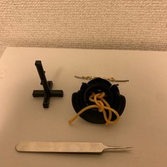直江兼続のミニ兜の画像