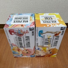 ONE PIECE フィギュア セット エース ナミ シラホシの画像