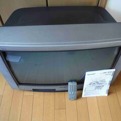 【動作確認済】シャープ　28型ワイド　ブラウン管テレビ　《 無料配送可能 》の画像