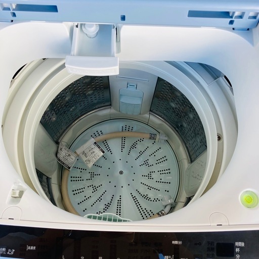HITACHI 日立　全自動電気洗濯機　BW-V70C形　2018年製　7.0kg BEATWASH 動作品