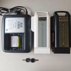 【美品】YAMAHA ヤマハ 電動アシスト自転車 PAS Ami PM26A バッテリー8.7Ah2個 26インチ パス アミ 3段変速 電動自転車 シアンブルー 充電器あり 譲渡証明書の画像