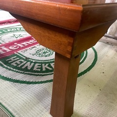 木製ローテーブル の画像