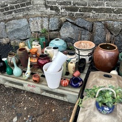 鉢植え　壺　無料　早い者勝ちの画像