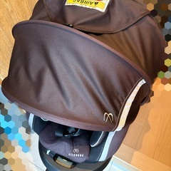 日よけつき★ エールベベ チャイルドシートクルット3i グランス ISOFIX　新生児〜の画像