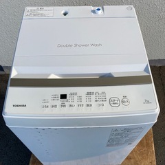 TOSHIBA 東芝　電気洗濯機　AW-7GME2 2023年製　7.0kg 動作品の画像