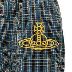 186005 現状品 Vivienne Westwood ヴィヴィアンウエストウッド Vivienne Westwood スカート ブルー　チェック柄 レディース [0000000000089]の画像