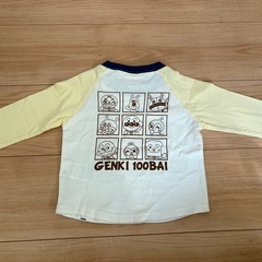 アンパンマン長袖Tシャツ80サイズの画像