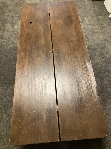 大正レトロ　折り畳みローテーブル　長机