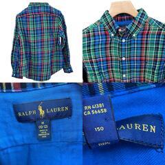 186004 Ralph Lauren ラルフローレン 長袖シャツ ボーイズ 2点まとめ売り [1000027783817]の画像