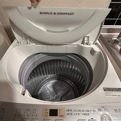 SHARP 洗濯機の画像