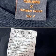 激レア‼️Number (N)ine x MarlboroTシャツ サイズFの画像