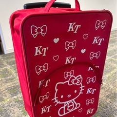 ★キティ　キャリー　ケース　顔ありと顔なし　２つセット★の画像