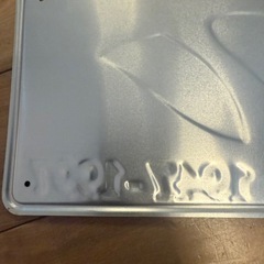 希少レア】Ferrari 純正 50周年記念ナンバープレート フェラーリ