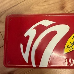 【希少レア】Ferrari 純正 50周年記念ナンバープレート フェラーリ 希少レア】Ferrari 純正 50周年記念ナンバープレート フェラーリ