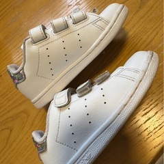 adidas  スタンスミス キッズ  スニーカー　15cmの画像
