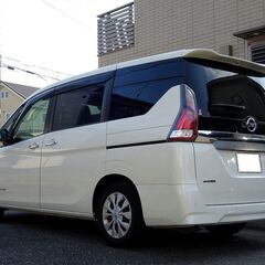 車検満タン 令和1年式 セレナハイブリッド 後期 プロパイロット エマージェンシーブレーキ ナビ フルセグTV Bluetooth フリップダウンモニター アラウンドビューモニター 両側パワスラ インテリキー シートヒーター LEDライト LEDフォグ ETC 前後ドラレコの画像
