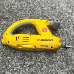 充電式除草バイブレーター　MUSASHIの画像