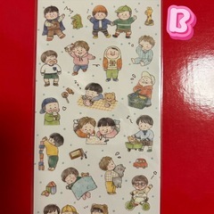 セリア赤ちゃんシールの画像