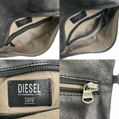186000 現状品 DIESEL ディーゼル DIESEL ショルダーバッグ ブラック ユニセックス [1000025378237]の画像