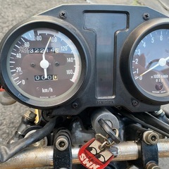 スズキ　GSX250E トラザリ　阪神タイガース　書類付　長期放置車両　レストアベース　部品取り　GS25Xの画像