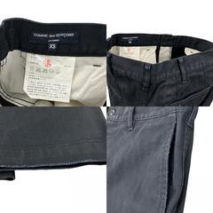 186004 現状品 COMME des GARCONS コムデギャルソン COMME des GARCONS パンツ HD-P022  XS ブラック メンズ [0000000000101]の画像