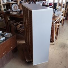 レトロ 教材棚 木製 仕分け棚 書類整理 古家具 ラック　/TJ-2542 2Fの画像