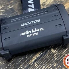【引き取り限定】【未使用品】GENTOS ジェントス HLP-2102 LEDヘッドライト ヘッドウォーズ 最大400ルーメン 電源:単3形アルカリ乾電池×3本の画像