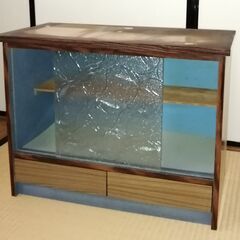 食器棚②　昭和レトロの画像