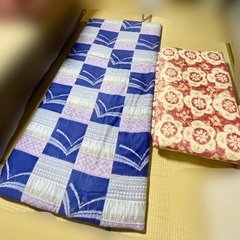 昔ながらの綿布団（２枚組、マットレス付き！）の画像